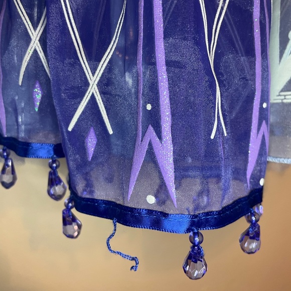 Disney Frozen Elsa Dress sz 5/6 - no pants - Picture 9 of 9